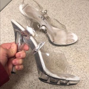 Competition Clear Heels